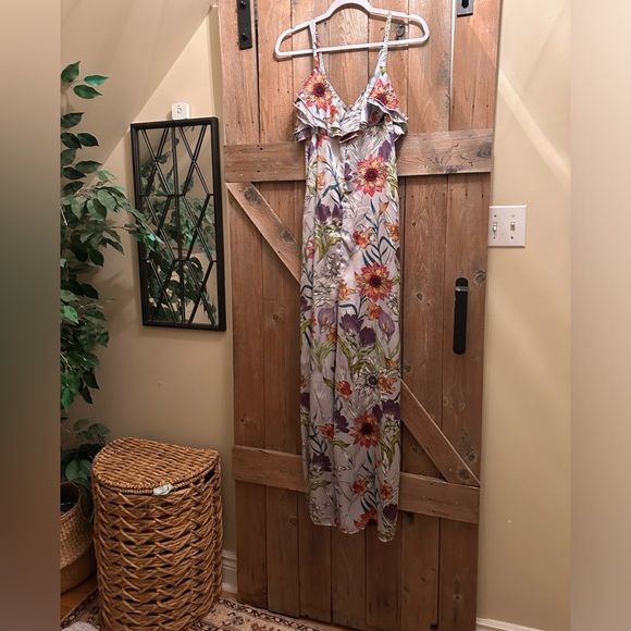 Vero Moda lavender wide leg jumpsuit sz small - Picture 3 of 4